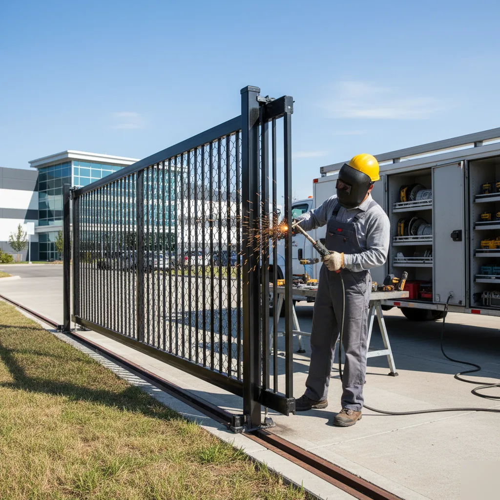 Commercial Gate Repair Service - On Time Garage Door Repair 2