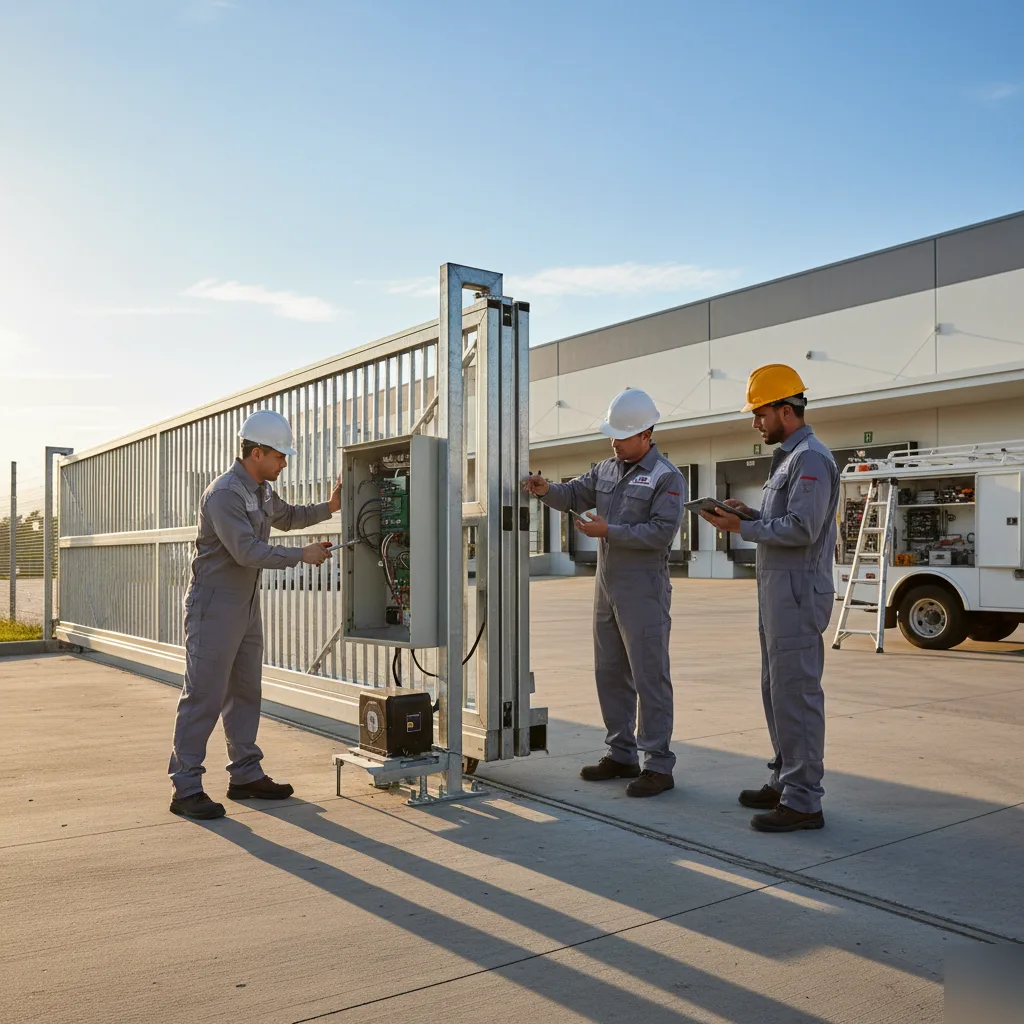 Commercial Gate Repair Service - On Time Garage Door Repair 4