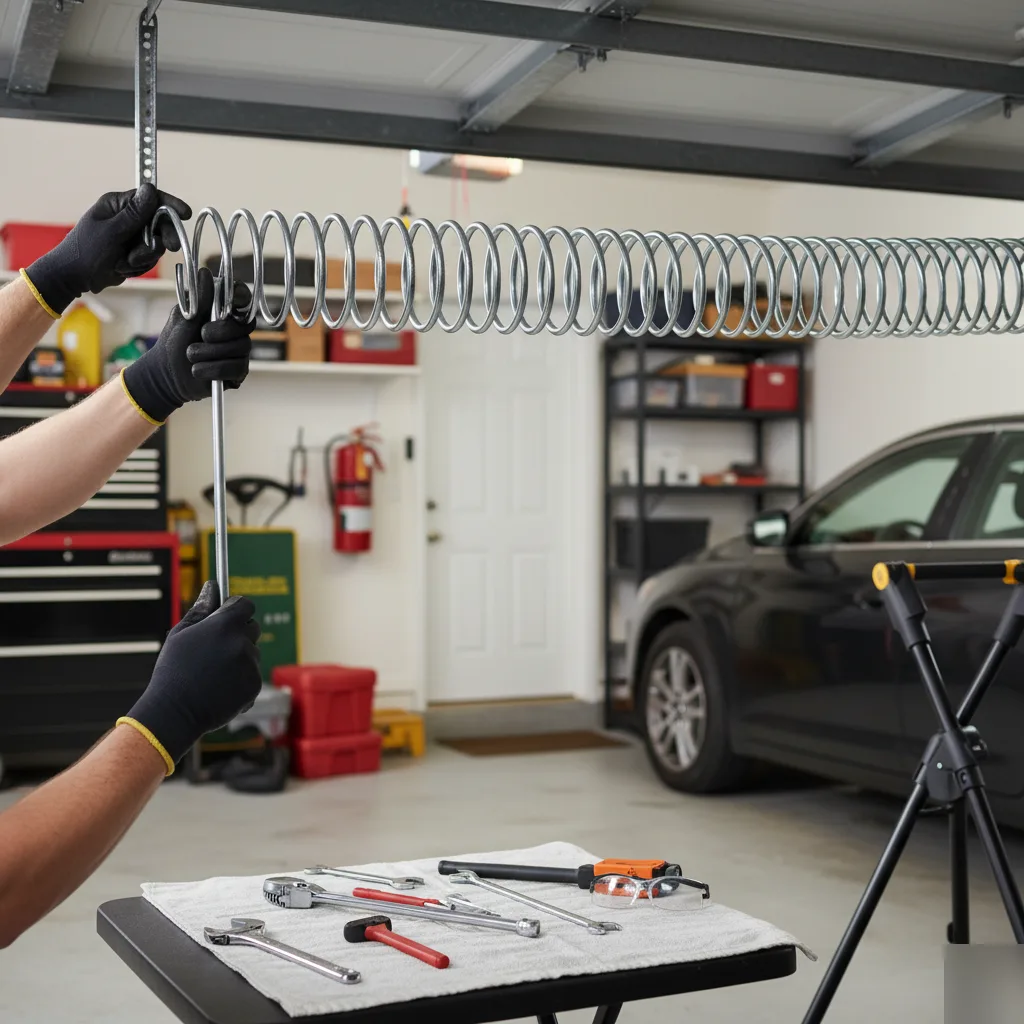Garage Door Torsion Spring Replacement Service - On Time Garage Door Repair 3