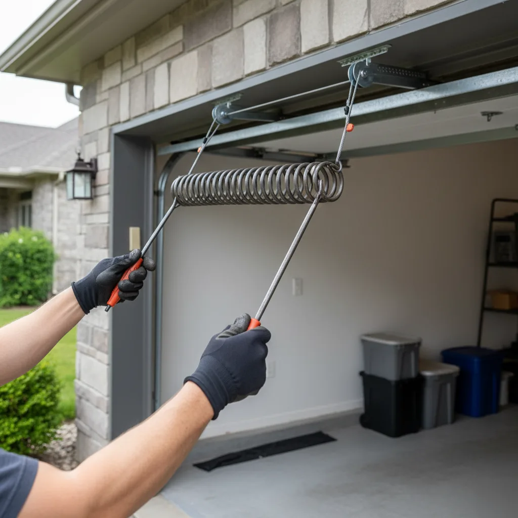 Garage Door Torsion Spring Replacement Service - On Time Garage Door Repair 4