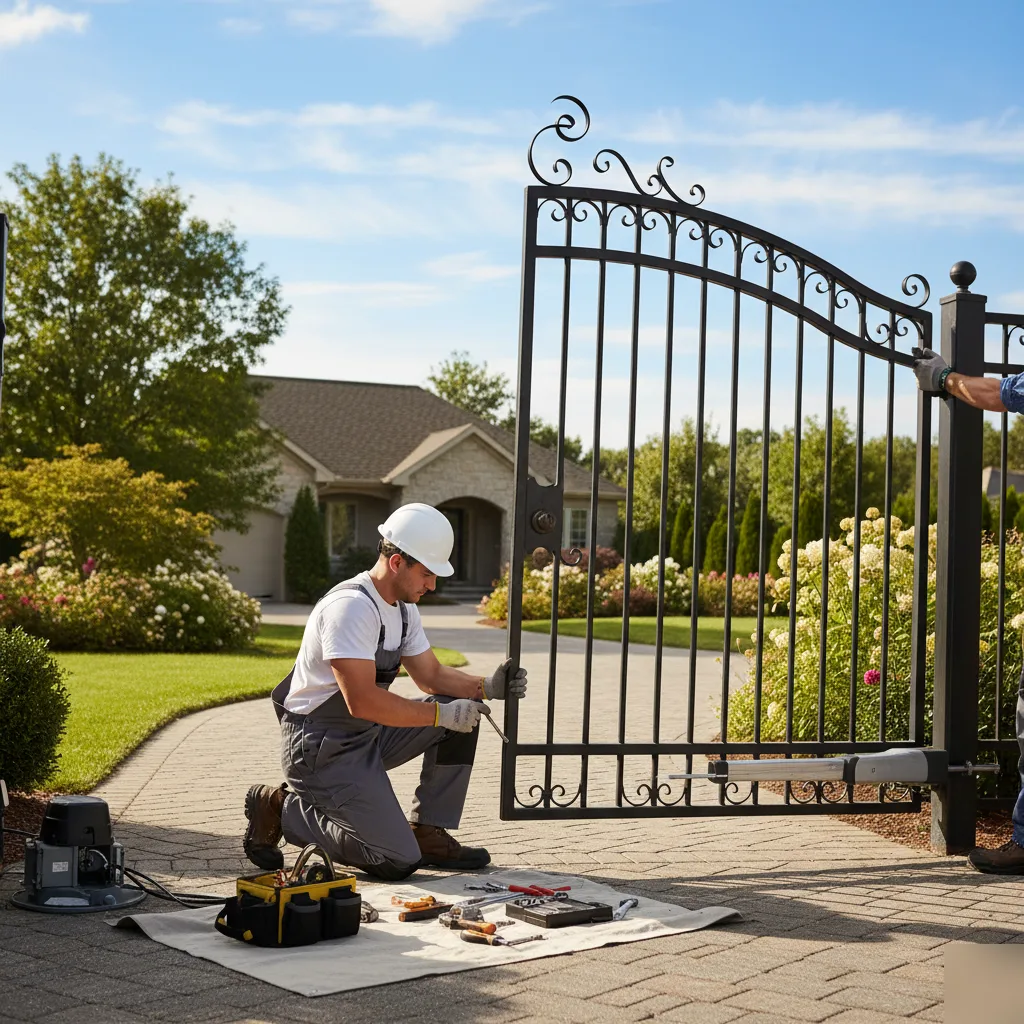 Residential Gate Repair Service - On Time Garage Door Repair 2