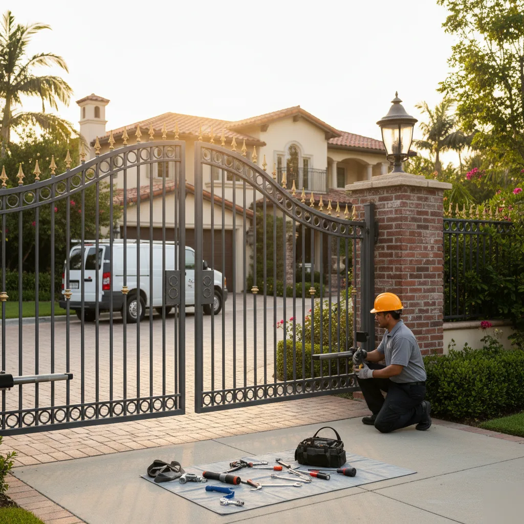 Residential Gate Repair Service - On Time Garage Door Repair 3