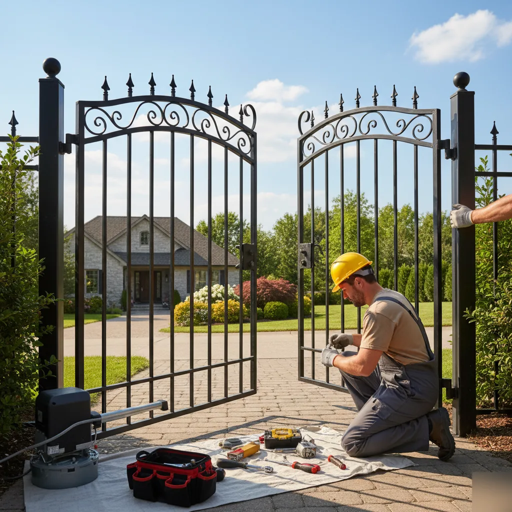 Residential Gate Repair Service - On Time Garage Door Repair 4