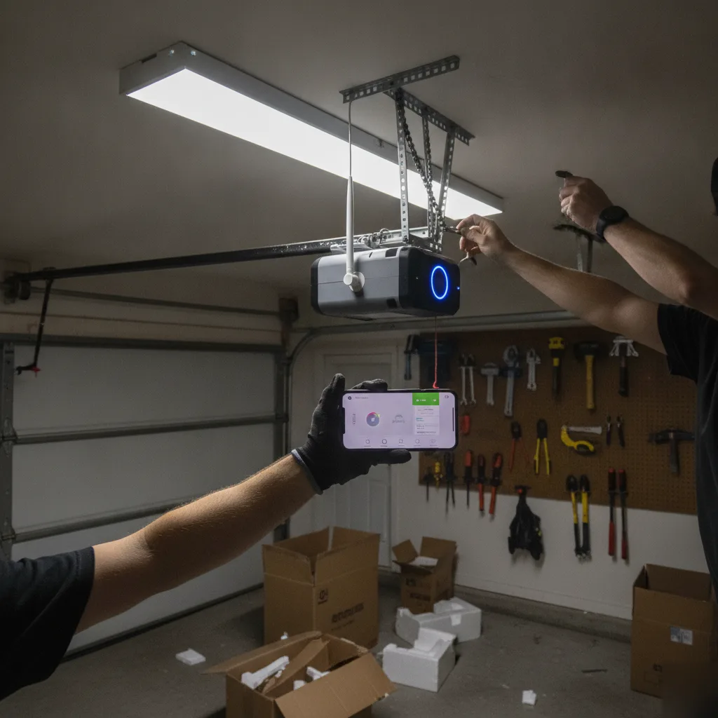 Automatic Garage Door And Gate Openers Repair And Install in Hallandale Beach | On Time Garage Door Repair 43 Smart garage door opener installation with phone app in Hallandale Beach